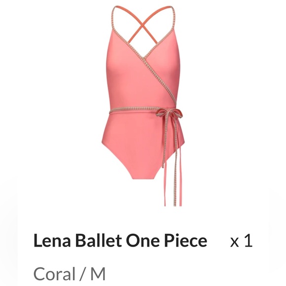 LemLem Lena one-piece Swimsuit, M - Picture 2 of 4